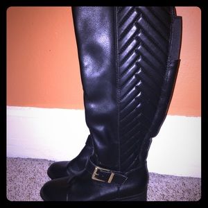 Black Riding Boots with buckle